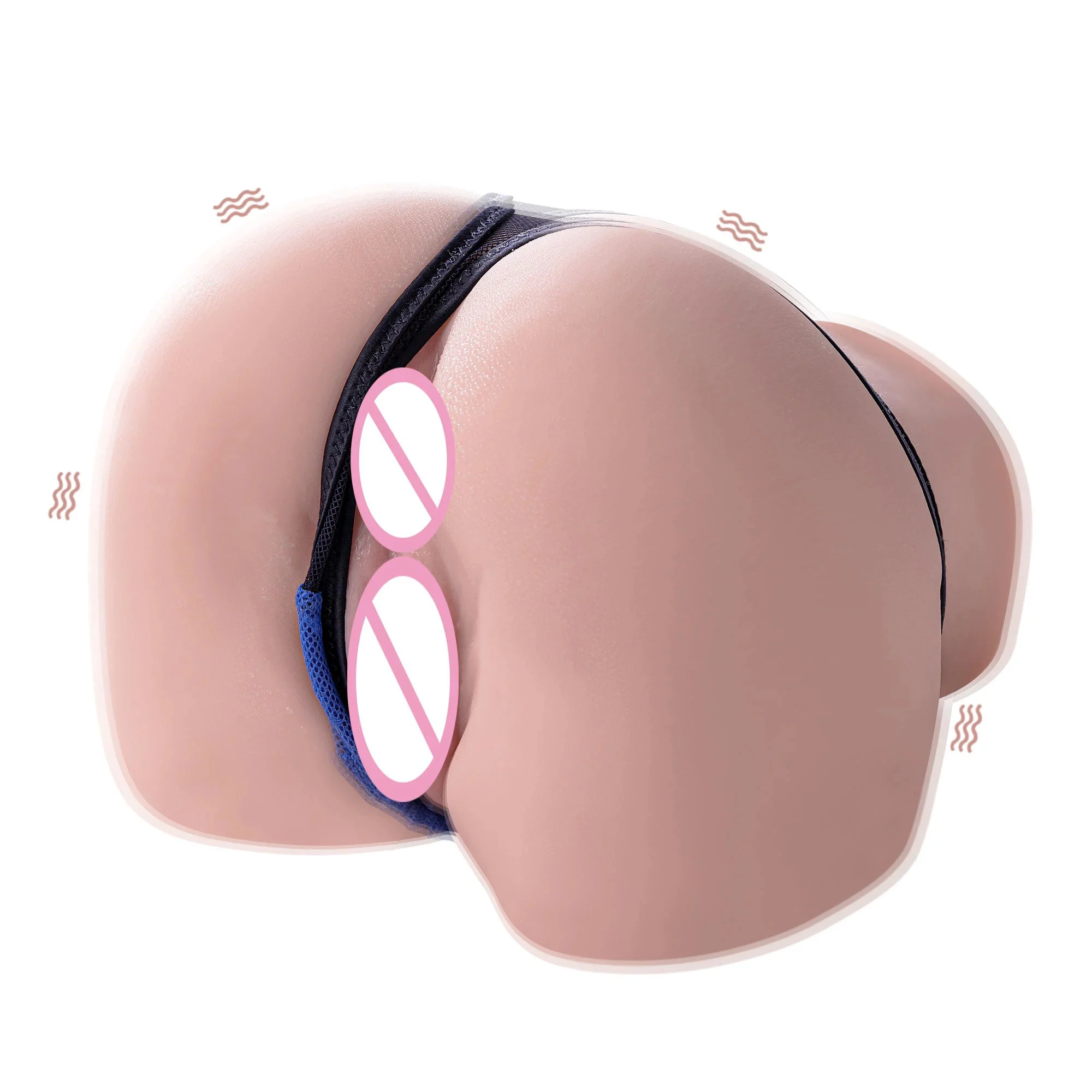 Shock Real Skin Feeling Male Masturbation Buttock Vaginal Massager