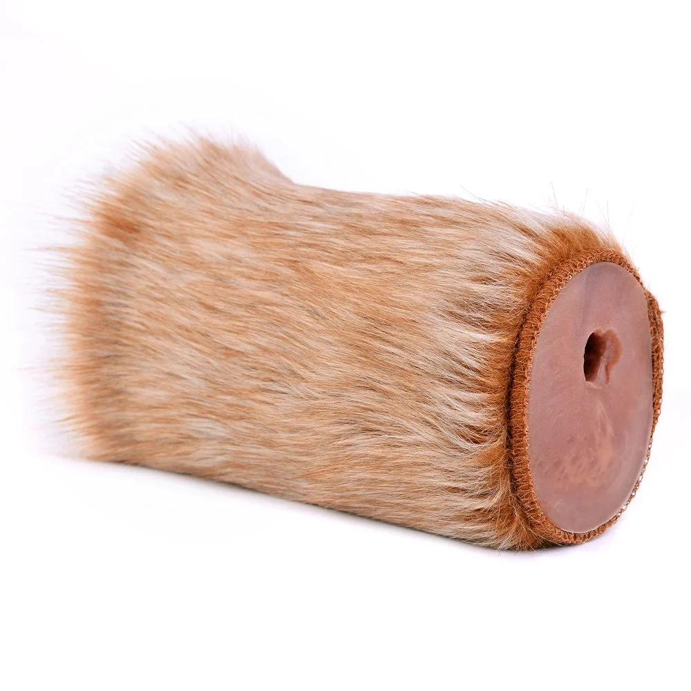 Fantasy Animal Masturbator in Fur for Men Onahole Realistic Vaginal All-Pass Pocket Pussy Stroker Furry Silicone Sex Toys