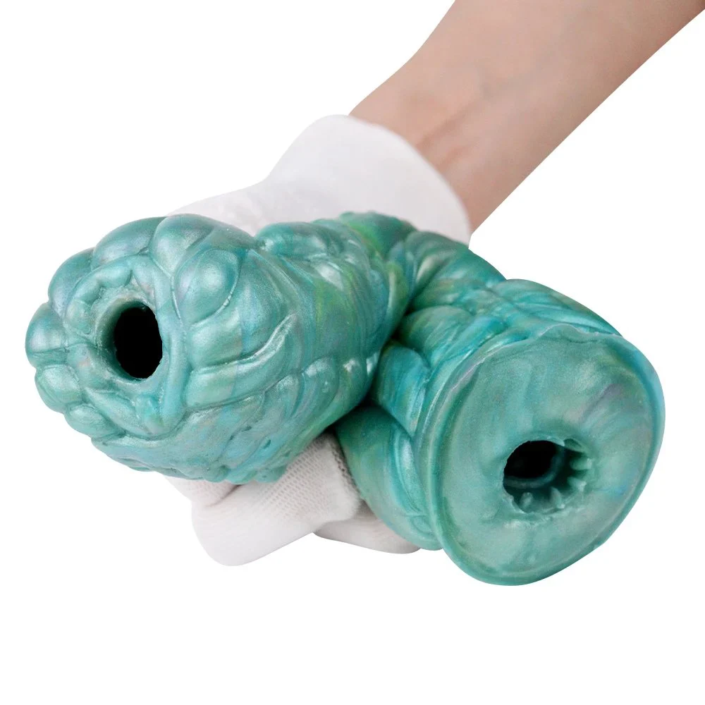 Silicone Realistic Earth Dragon Masturbation Cup Hands Free Male Masturbator Pussy Ejaculating Male Masturbator for Man