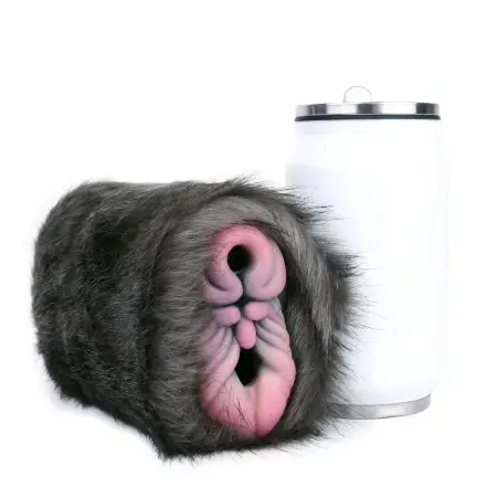 Fantasy Plush Monster Rhinoceros Masturbator Liquid Silicone Soft Tight Male Masturbation Cup Adult Sex Toys