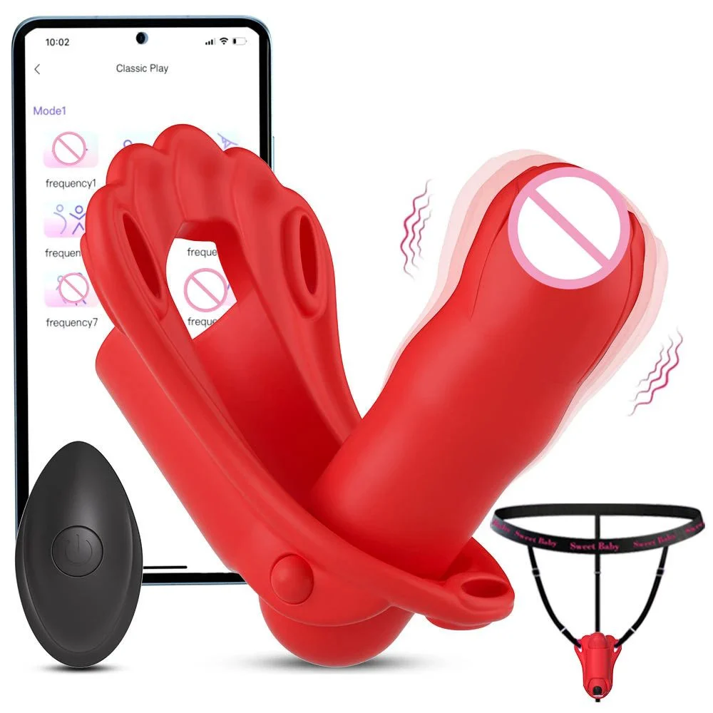 9 Frequency App Remote Control Vibrating Panties Masturbation G Spot Wearable Panties Vibrator Sex Toys Women