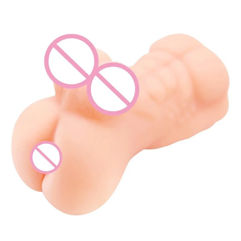 Soft Realistic Anal Masturbator Cup Male Masturbation Cup Gay Sex Toy for Men