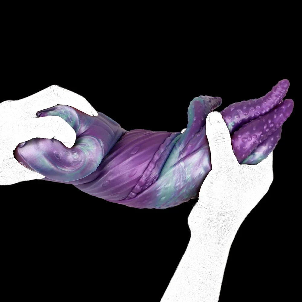 Nautilus Textured Silicone Male Masturbator Six Tentacle Anal Plug One Hole Men Penis Stroker Pocket Pussy Onahole Sex Toy