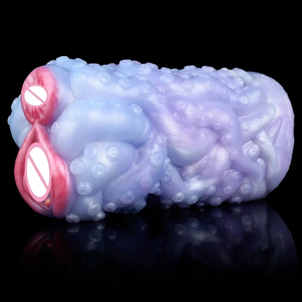 Octopus Orana Plane Cup Oral Cup for Men Erotic Sex Toys for Adult Double Channel
