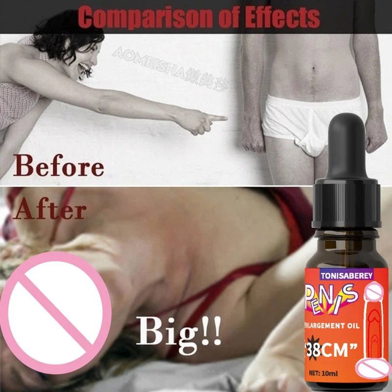 Male Private Care 10ML Natural Sex Oil for Man Men's Private Care XXL Massage Essential Oil
