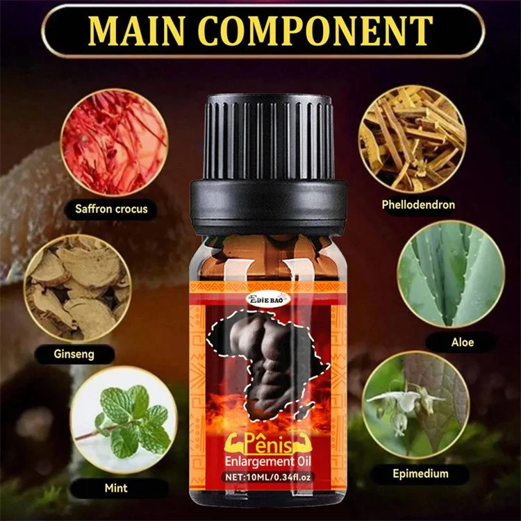 Men Private Care Lasting Growth Ability Essential Oil Man Massage Plant Sex Oil