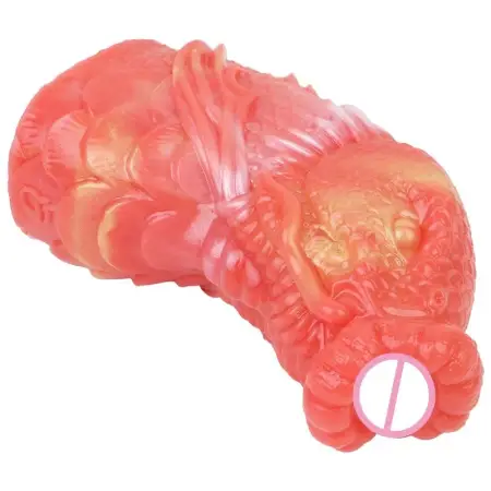 Colorful Koi Fish Shape Soft Male Masturbator Adult Sex Toys for Men with a Strong Package and Realistic Experience