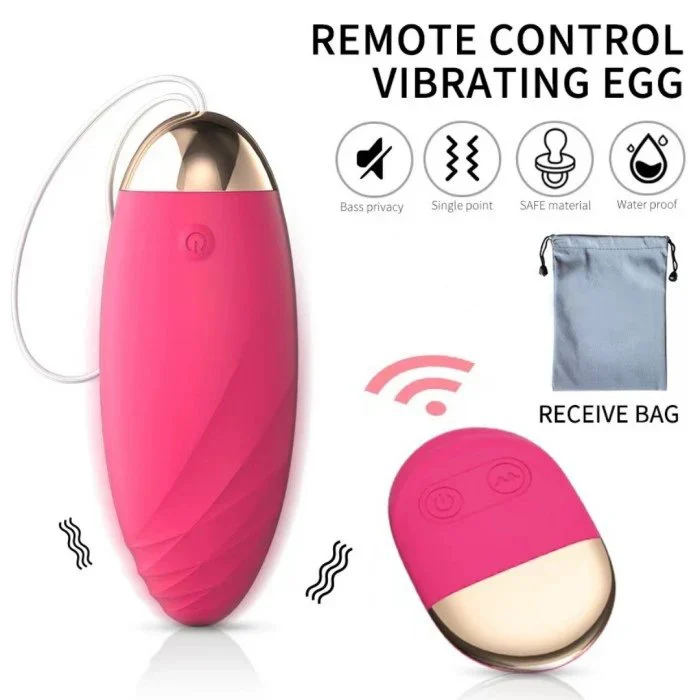 Battery Powered 10-Speed Frequency Egg Vibrator for Adults Sex Toys for Couples