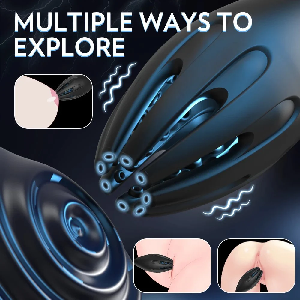 Octopus-Shaped Men's Masturbator Trainer Designed for Exercise and Enhancement