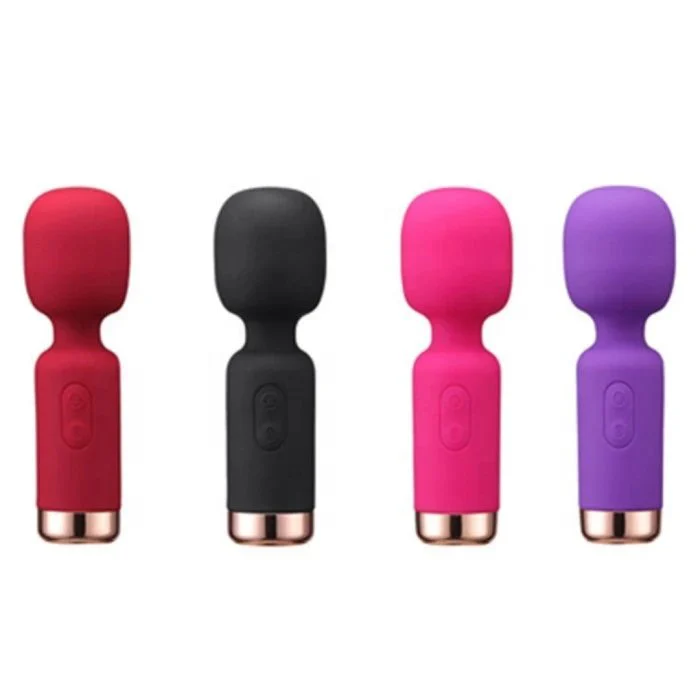 USB-Powered Mini Clitoris AV Wand Vibrator 10 Frequency Coupled Vaginal Bullet Powerful Sex Toys for Couples