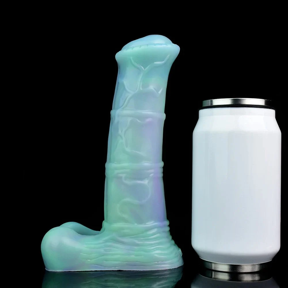 Horse Cock Sleeve Extendable Male for Enlargement Animal Dildo Sex Toys for Men Fantasy Strectable L Size