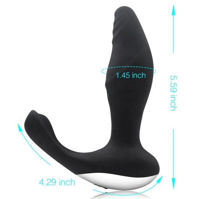 12 Mode Silicone Anal Dildo and Butt Plug Prostate Massage Vibrator for Men Women Couples for Anal Sex Toys