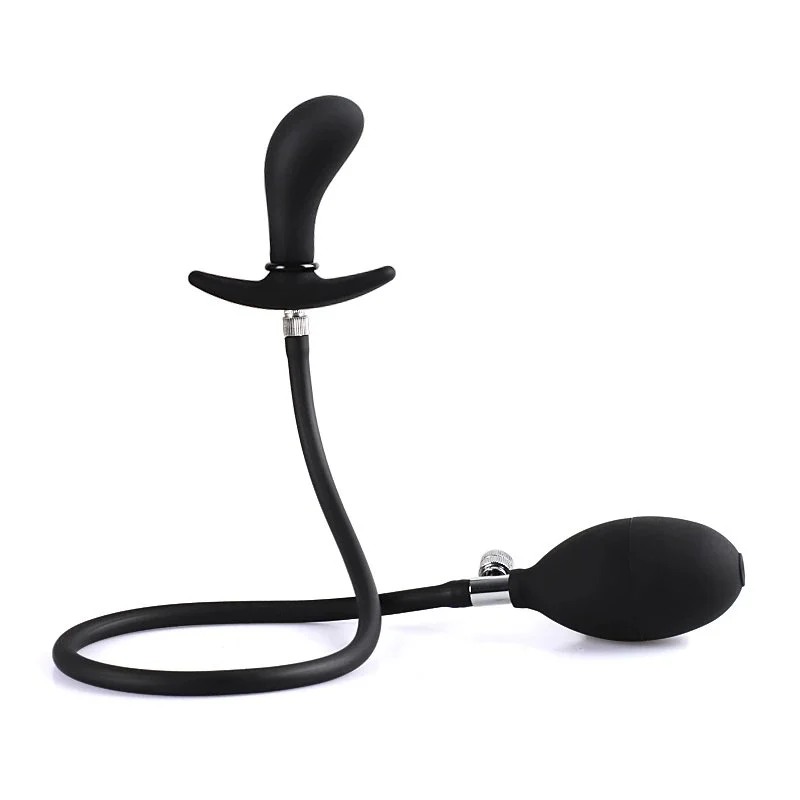 Posterior Dilatatore Anale Plug Removable Needle Anal Sex Toy for Men and Women Inflatable Butt Anal Plug