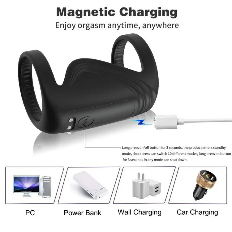 APP Wireless Remote Control Vibrating Cock Ring for Men Delay Ejaculation Cock Ring Vibrator for Couples