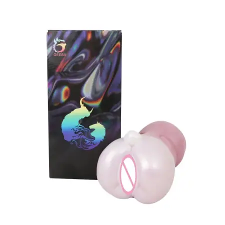 Liquid Silicone Single Channel Simulated Fae Masturbator Size 8 16 24CM Net Weight 517G Male Sex Toys