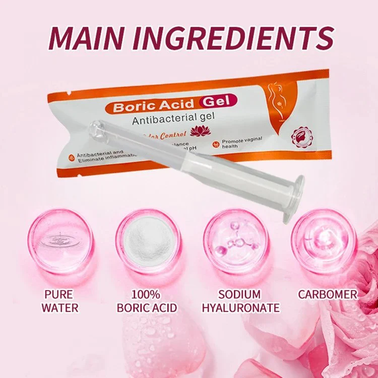 Female Private Care Vaginal Tightening Gel Natural Herb Boric Acid Gel for Women
