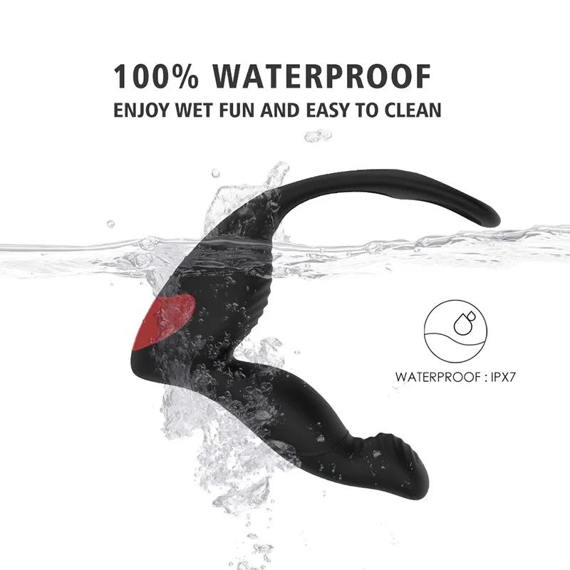 Wireless Remote Anal Plug Sex Toy Vibrator Telescopic Silicone Vibrator Prostate Massager for Couples