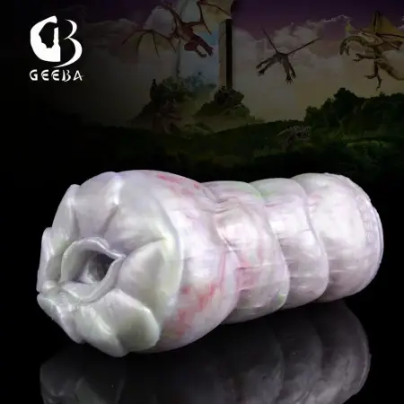 Dinosaur Coloured Scales Toys Male Masturbator Cup for Men Penis Sucking Real Vagina Pocket Pussy Sex Adult Goods