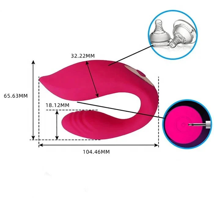 Couples Toys Vibrators 20 Frequency Vibration Women Wearable Vibrating Panty Vibrator With Remote Control
