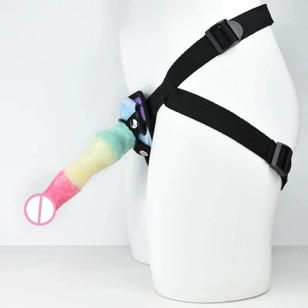 Strapon Harness Dildo Strap on Penis Suction Cup Adjustable Belt Sex Toys for Women Couple Flirting Sex Products