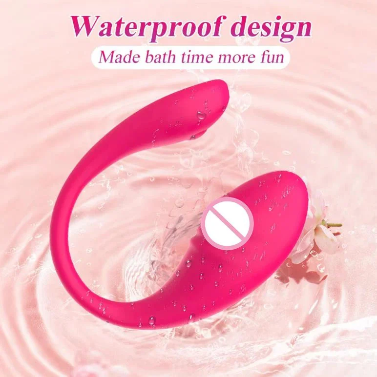 9 Frequency Jumping Egg Dildo G-spot Phone App Controlled Vibrator Sex Toy Love Egg