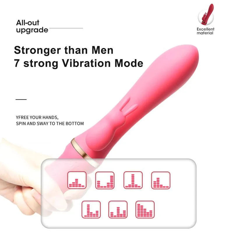 Adult New Style Rabbit Vibrator G Spot Vibrator Sex Toy USB Charging Vibrator Sex Toys Online Shop