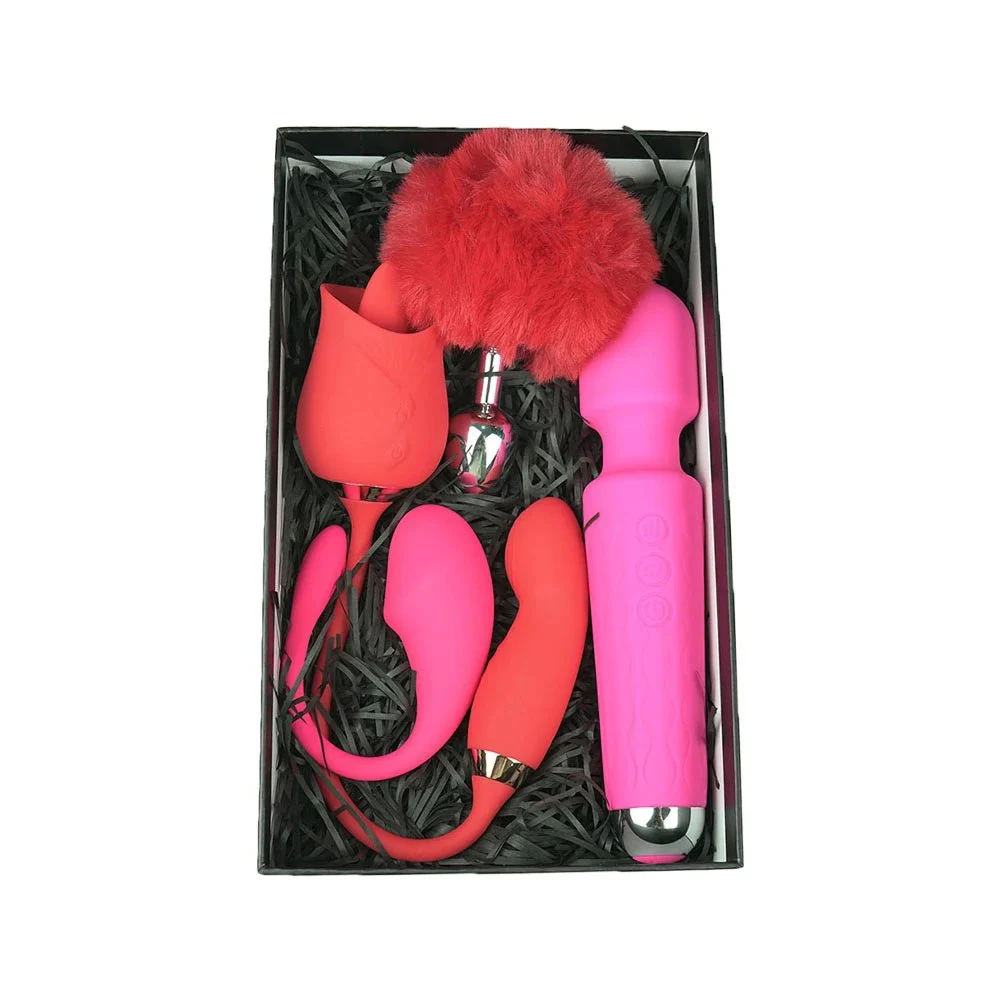 Luxury Packaging Custom Logo Adult Sex Toy Vibrator Gift Set Valentine's Day Gift Set for Couples