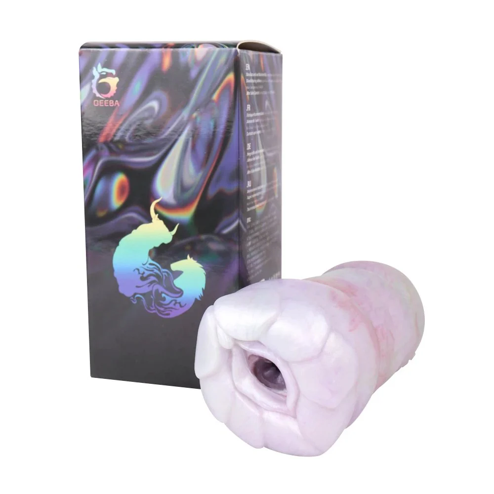 Dragon Artificial Soft Silicone Monster Style Male Masturbator Aircraft Cup Sex Toy for Men