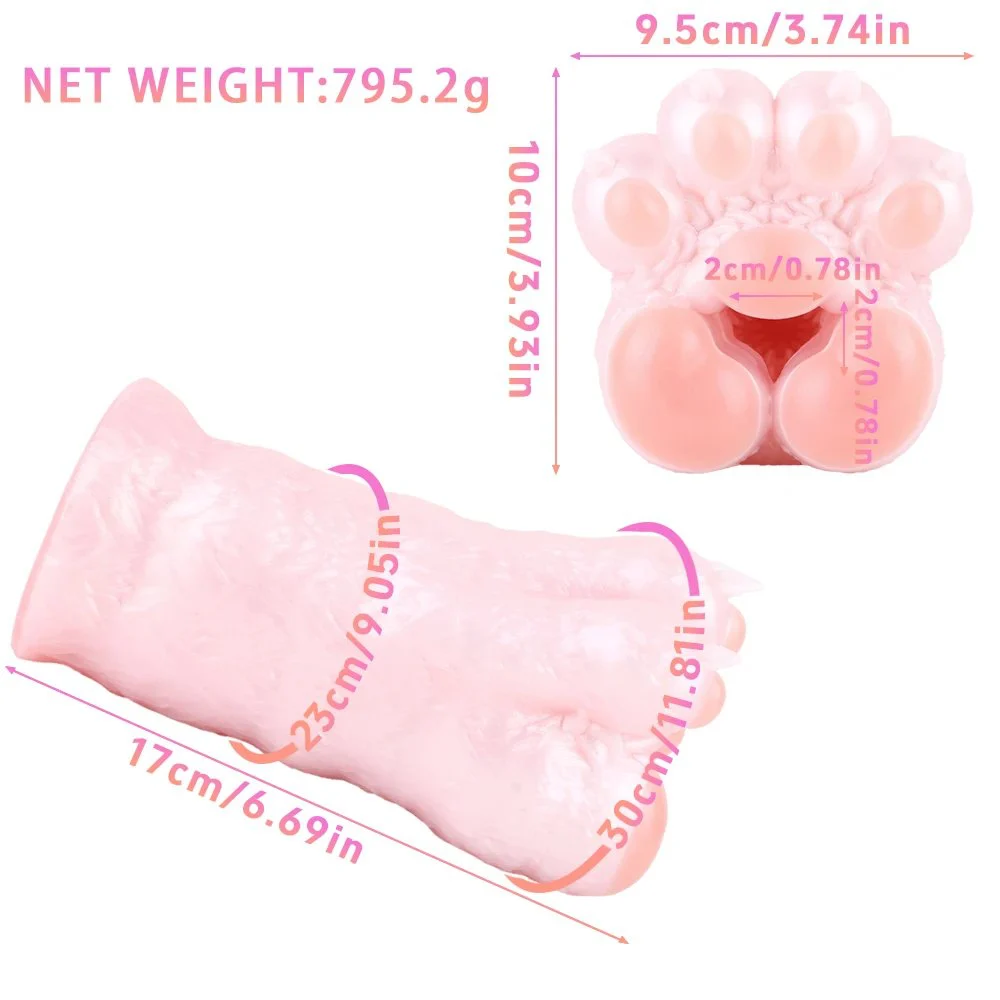 Fantasy Stroker Catwoman Massage Male Masturbator Cup Prostate Massager Soft Silicone Pocket Pussy Adult Sex Toy