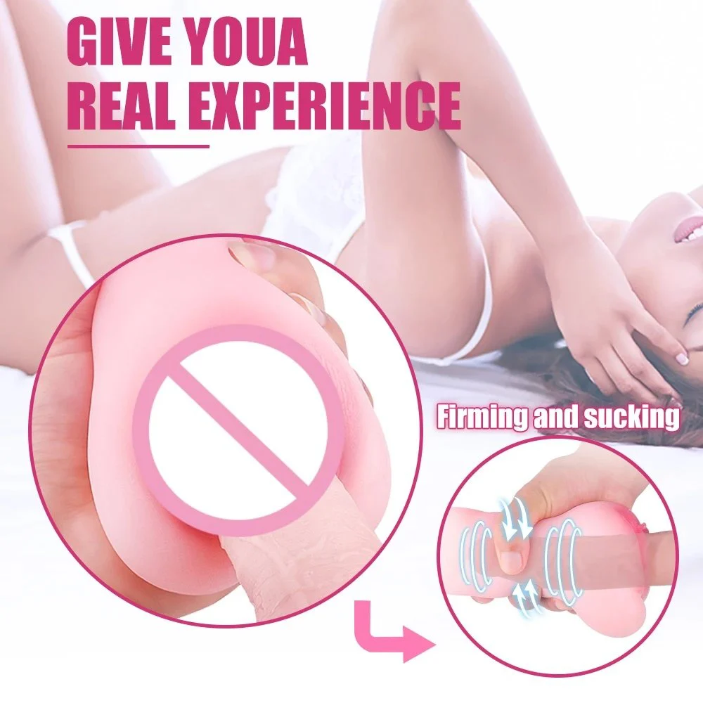 Realistic silicone mold male masturbation cup Men's masturbator