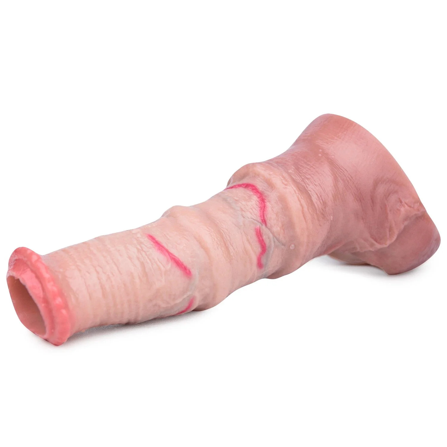 Iron Blooded Hummer Series Realistic Penis Sleeve Internal Texture Massages the Penis for an Even More Stimulating Sensation
