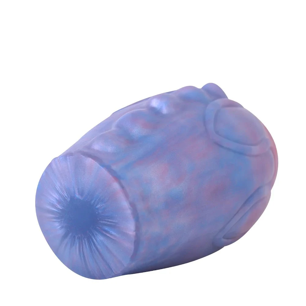 Male Masturbator Stimulate Soft Silicone Glan Trainer Oral Sex Toy for Men Pussy Delay Climax Realistic Vaginal Adult 18