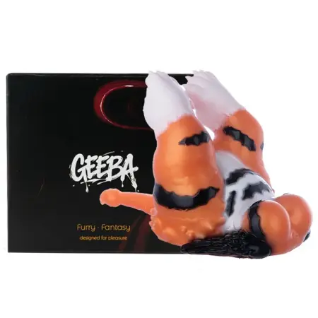 Fantasy Animal Tiger Butt Design Male Masturbator Single Channel Pussy Stroker for Men Soft Silicone Adult
