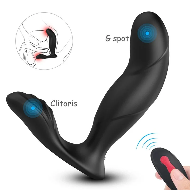 Vibrator Sex Toys Remote Control Anal Plug Vagina Clitoris Stimulation Vibrating Prostate Massager
