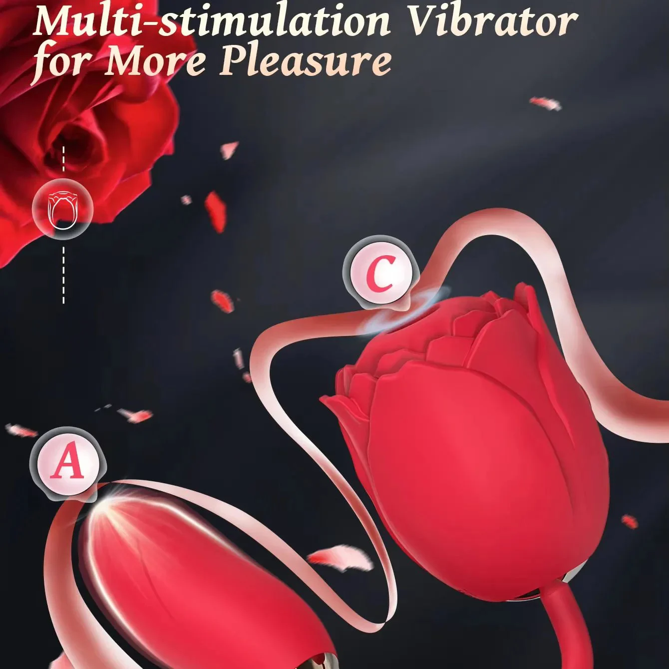Anal Clitoral Nipple Foreplay Massage Vibrator Vibrating for Egg with Suction Vibration Couple Interaction for Foreplay