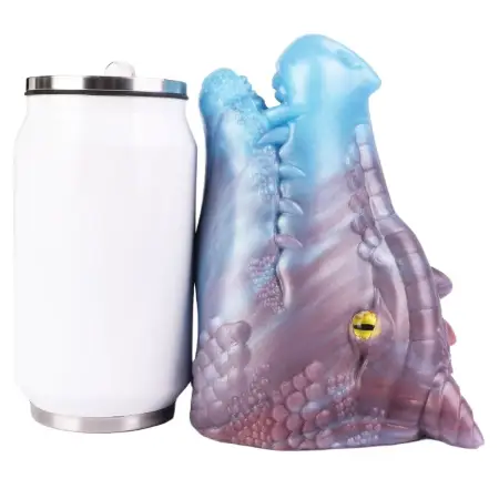 Fantasy Flame Dragon Monster Masturbator Soft Tight Vagina Liquid Silicone Male Masturbation Cup Adult Sex Toys