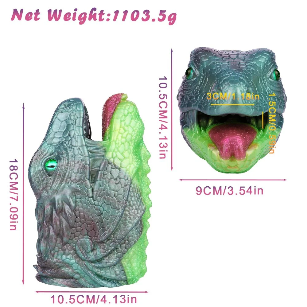 Lizard Dragon Fantasy Masturbator for Men Monster Silicone Pocket Pussy Stroker Single Hole Adult Sex Toy