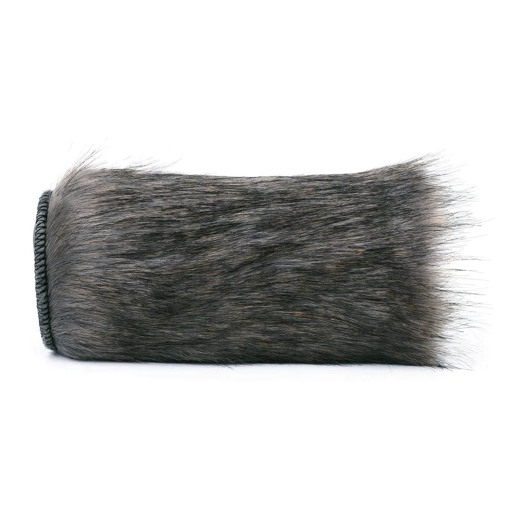 Silicone Male Masturbator in Fur Dual Hole Sex Toys for Men Realistic Dog Vagina Pocket Pussy All-pass Channel