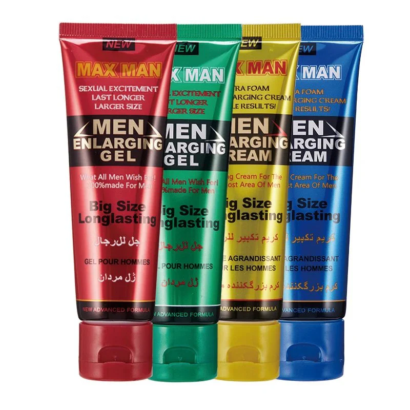 Male Private Care 4 Kinds Natural Herbal Sexual Enhancement Cream MAX MAN Gel