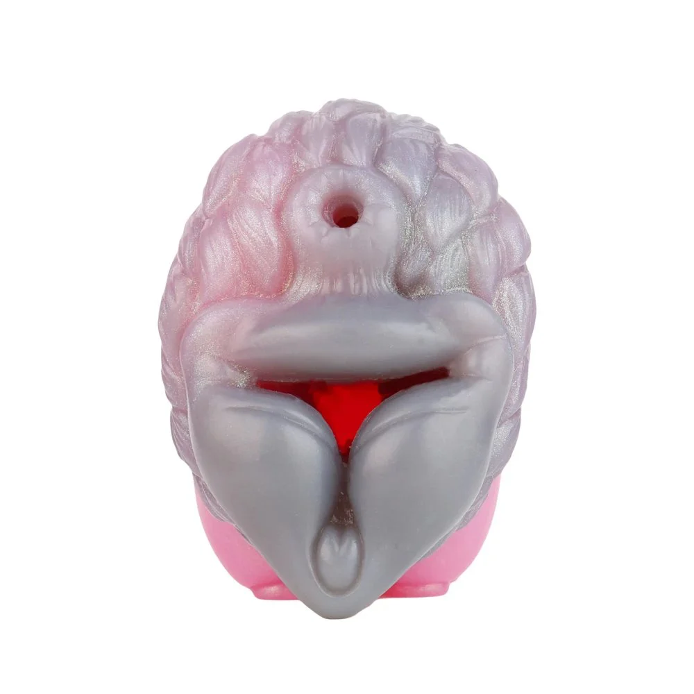 Fantasy Monster Dragon Beast Masturbation Cup Polarized Gold World Soft Silicone Sex Double Hole Male Adult Toys