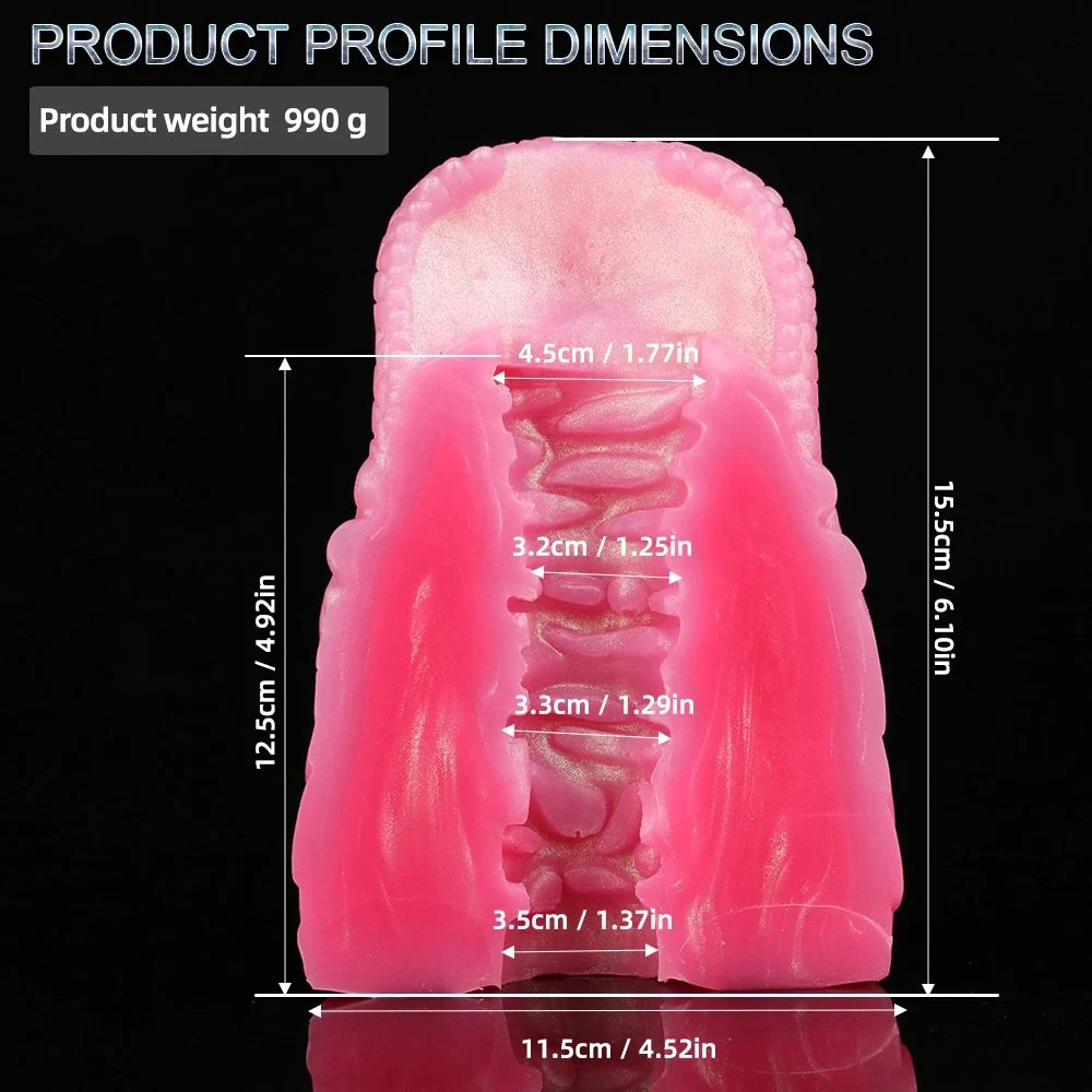 Silicone Men Masturbator Monster Fetish Stroker Men's Sex Toys Realistic Vagina Anus Packet Pussy Sex Toys