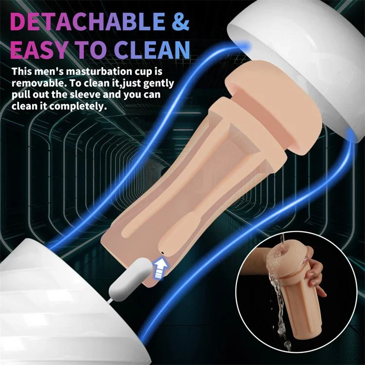 Male Masturbator Cup High Speed Automatic Thrusting Suction Masturbation Cup Sex Toys for Men