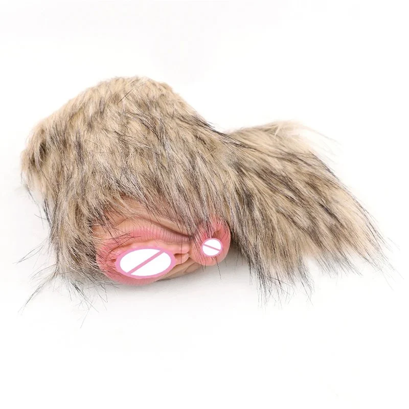 Silicon Vagina Open Masturbator for Men,masturbator for Men in the Form of Animal Vagina, Furry Masturbator Donkey Sex Toy