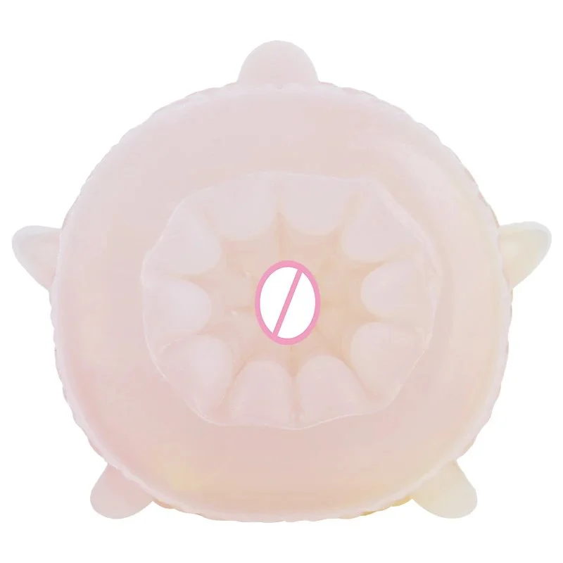 Male Masturbator Soft Silicone Material Conch-shaped Wraparound Sensation of the Airplane Cup Experience Feel Realistic