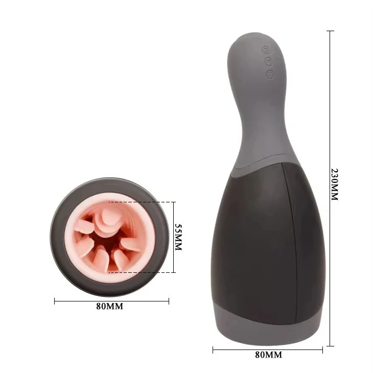 Male Masturbators Sex Toys With 12-Function Vibration Memory Function USB Recharge Aircraft Cup