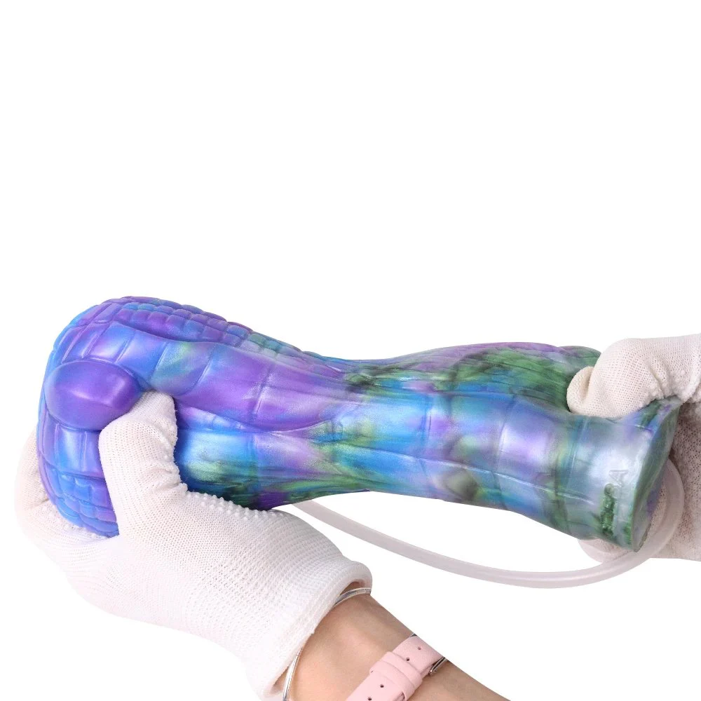 Silicone Squirting Ejaculating Aircraft Cup Realistic Design Pocket Sex Toys for Man