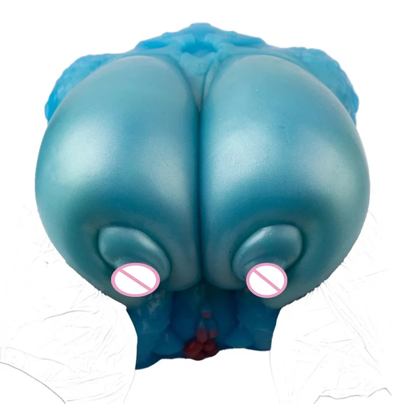 Soft Silicone Breast Design Male Onahole Realistic Texture Sex Toy for Men Fantasy Masturbator Cup Pocket Pussy Stroker