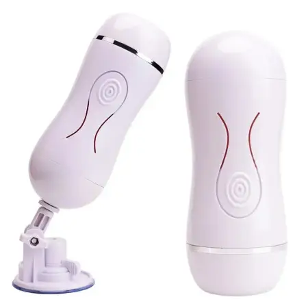 Male Masturbator with Suction Cup Aircraft Cup Sex Toys for Male Masturbation