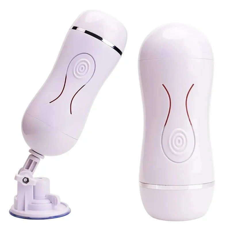 Male Masturbator with Suction Cup Aircraft Cup Sex Toys for Male Masturbation