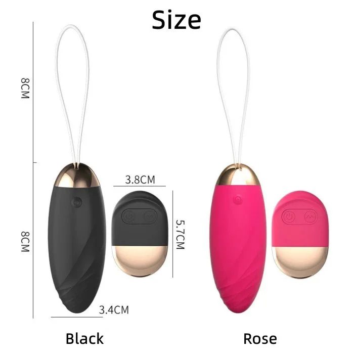 Battery Powered 10-Speed Frequency Egg Vibrator for Adults Sex Toys for Couples